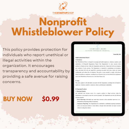 Nonprofit Whistleblower Policy