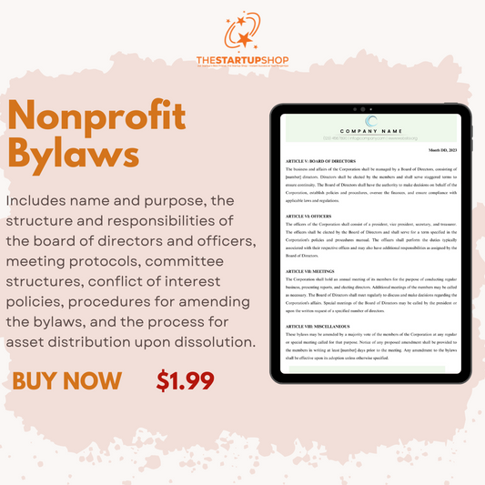 Nonprofit Bylaws
