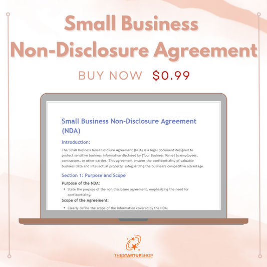 Small Business Non-Disclosure Agreement (NDA)