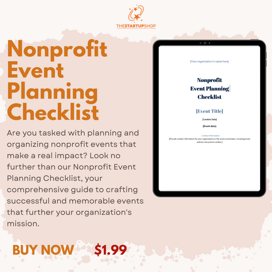 Nonprofit Event Planning Checklist