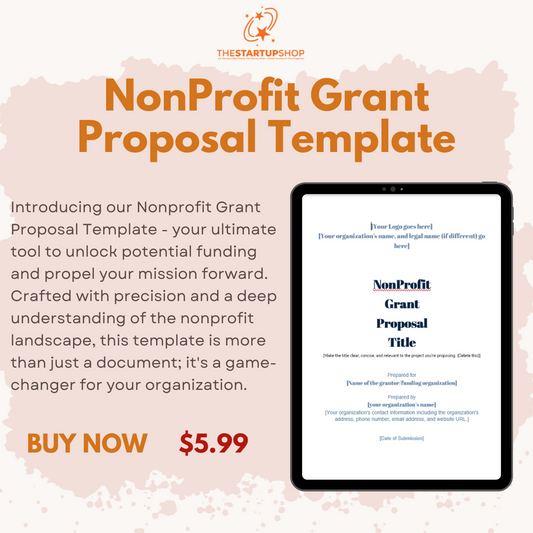 Nonprofit Grant Proposal Template